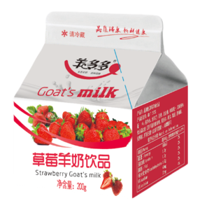 羊多多草莓羊奶饮品